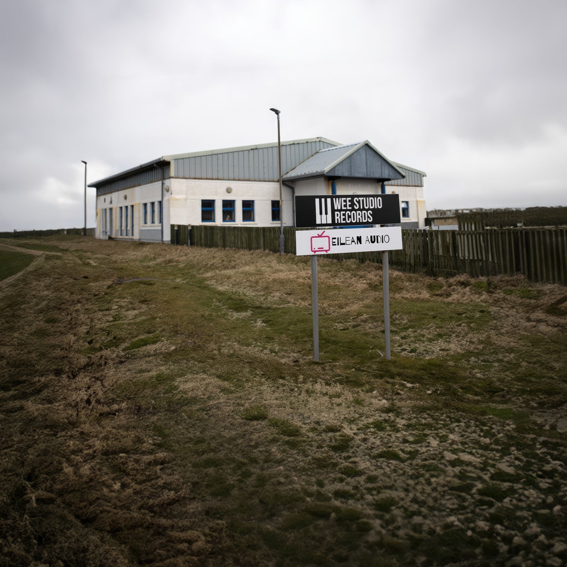 Outside view of Wee Studio Records X Eilean Audio